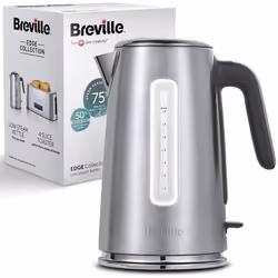Breville Edge Electric 3kW Kettle 1.7L capacity Low Steam & Low No