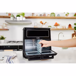 Breville VDF130 fryer Double 5.5 L Stand-alone Hot air fryer Black