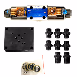 15,000lb Hydraulic Winch. 25m x 12mm Steel Rope. 24V System.