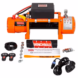 13,500lb 24V Electric Winch. No Rope, No Fairlead.