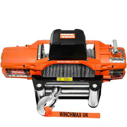 13,500lb 'SL'  24V Winch.  24m x 9.5mm Steel Rope.