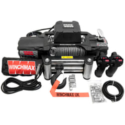 13,500lb 'SL'  Military Grade 24V Winch. 26m x 9.5mm Steel Rope.