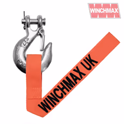 Steel Rope 15m x 6mm. Hole fix. 1/4 Inch hook.