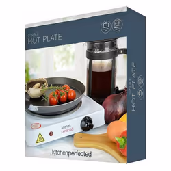 Single Hotplate Electric Table Top Cooker 1500W Hot Plate Portable Hob