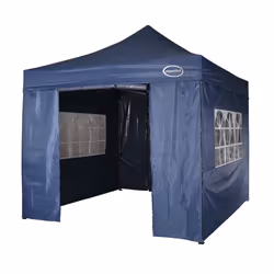 Maximus Heavy Duty Gazebo 3Mx3M High Quality Gazebo Market Stall Pop Up Tent - Blue