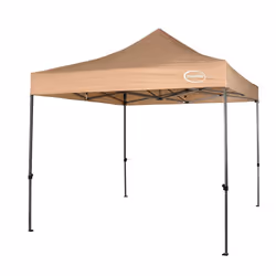 MAXIMUSÂ® Heavy Duty Gazebo 3m x 3m Gazebo Market Stall Pop Up Tent Without Side panels - Beige