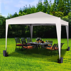 Mcc® 3x3m Pop-up Gazebo Waterproof Outdoor Garden Marquee Canopy NS - White
