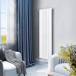 MCC Radiator Horizontal Vertical Designer Flat Panel Central Heating Radiator Heater - White, 600x1020 mm Double