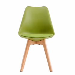 MCC Set of 1/2/4 Dining Chairs Designer Chairs Wooden Home Office Commercial EVA - Green, Set of 2 chairs