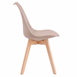 MCC Set of 1/2/4 Dining Chairs Designer Chairs Wooden Home Office Commercial EVA - Brown, Set of 2 chairs
