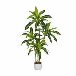 Artificial Agave Tree with Plastic Planter & Moss - 120CM