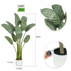 Artificial Bird of Paradise Tree with Planter&Moss - 90CM