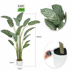 Artificial Bird of Paradise Tree with Planter&Moss - 140CM