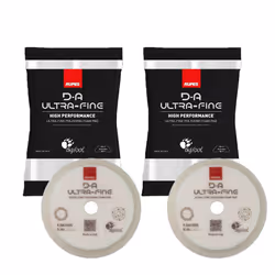 2 X Rupes Bigfoot D-A UltraFine High Performance Foam Compound Pad White 150mm