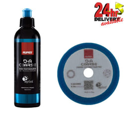Rupes BigFoot DA Coarse Compound Polish Gel 250ml with Coarse Foam Pad 9.DA100H