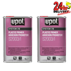 U-POL S2003/1 System 20 Plastic Primer Adhesion Promoter 1L UPOL RFU - Pack of 2