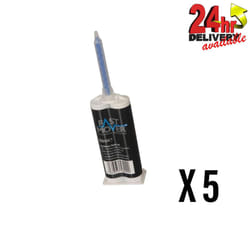5 x Fast Mover FMT6340 2K Pu Plastic Repair Rigid Cartridge 50ml