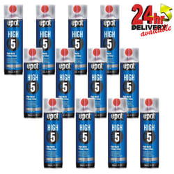 12 X U-Pol HIGH5 1K Ready For Use GREY High Build Primer Paint 450ml UPOL