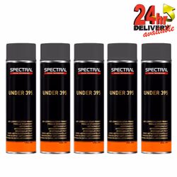 5 x Novol Spectral UNDER 395 Epoxy Primer 500ml Aerosol Colour: Dark Grey