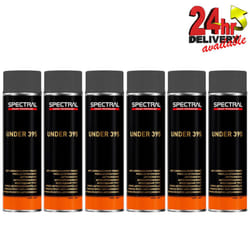 6 x Novol Spectral UNDER 395 Epoxy Primer 500ml Aerosol Colour: Dark Grey