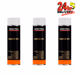 3 x Novol Spectral UNDER 395 Epoxy Primer 500ml Aerosol Colour: White