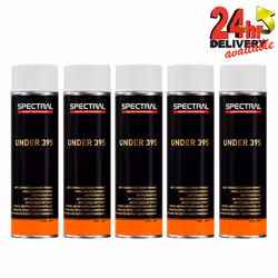 5 x Novol Spectral UNDER 395 Epoxy Primer 500ml Aerosol Colour: White