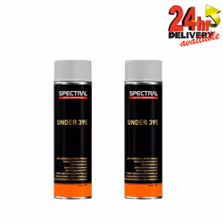 2 x Novol Spectral UNDER 395 Epoxy Primer 500ml Aerosol Colour: Light Grey
