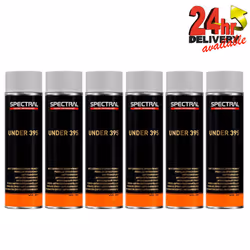 6 x Novol Spectral UNDER 395 Epoxy Primer 500ml Aerosol Colour: Light Grey
