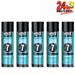 5 x U-Pol Guide #7 Dry Powder Coat 450ml Aerosol - Wet Filler Paint Defect UPOL