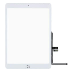 iPad 10.2 2020 8th Gen Replacement Glass Touchscreen Digitizer With Home Flex & IC - White