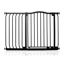 Safetots Curved Top Safety Gate - Matt Black, 98cm - 107cm