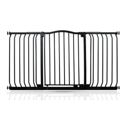 Safetots Curved Top Safety Gate - Matt Black, 143cm - 152cm