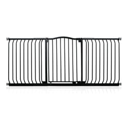 Safetots Curved Top Safety Gate - Matt Black, 179cm - 188cm