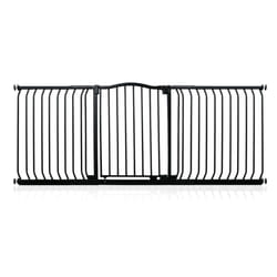 Safetots Curved Top Safety Gate - Matt Black, 188cm - 197cm