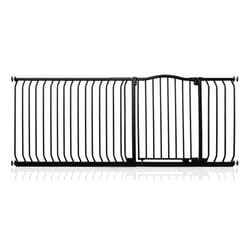 Safetots Curved Top Safety Gate - Matt Black, 189cm - 198cm