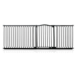 Safetots Curved Top Safety Gate - Matt Black, 225cm - 234cm