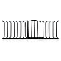 Safetots Curved Top Safety Gate - Matt Black, 234cm - 243cm