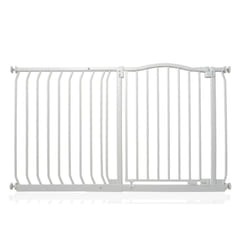 Safetots Curved Top Safety Gate - Matt White, 125cm - 134cm