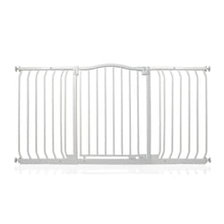 Safetots Curved Top Safety Gate - Matt White, 143cm - 152cm