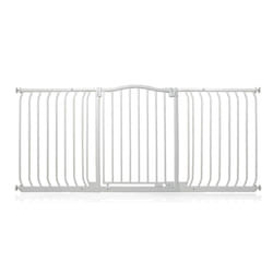 Safetots Curved Top Safety Gate - Matt White, 161cm - 170cm
