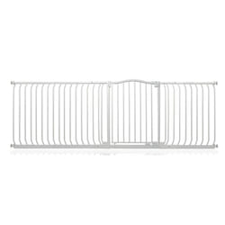 Safetots Curved Top Safety Gate - Matt White, 225cm - 234cm