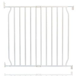 Safetots Eco Screw Fit Baby Gate - 70cm - 80cm, White