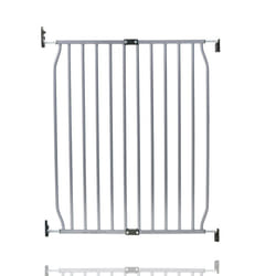 Safetots Eco Screw Fit Baby Gate - 70cm - 80cm, Grey