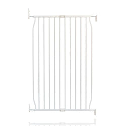 Safetots Extra Tall Eco Screw Fit Baby Gate - 70cm - 80cm, White