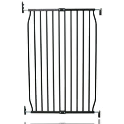Safetots Extra Tall Eco Screw Fit Baby Gate - 70cm - 80cm, Black