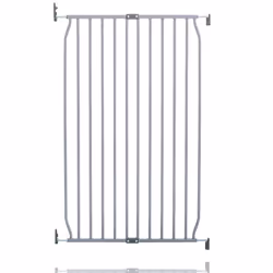 Safetots Extra Tall Eco Screw Fit Baby Gate - 70cm - 80cm, Grey
