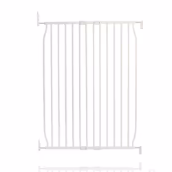 Safetots Eco Screw Fit Baby Gate - 80cm - 90cm, White