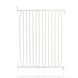 Safetots Eco Screw Fit Baby Gate - 80cm - 90cm, White