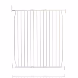 Safetots Eco Screw Fit Baby Gate - 90cm - 100cm, White