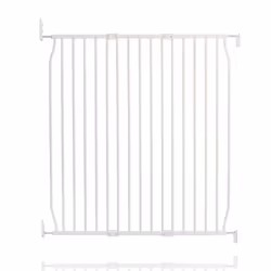 Safetots Eco Screw Fit Baby Gate - 100cm - 110cm, White